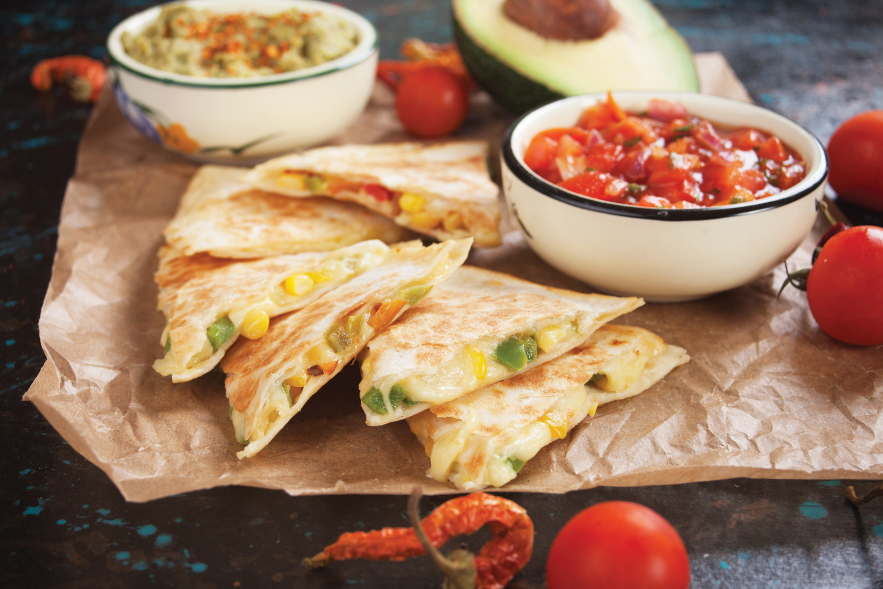 CrowdPleasing SheetPan Oven Quesadillas Grit